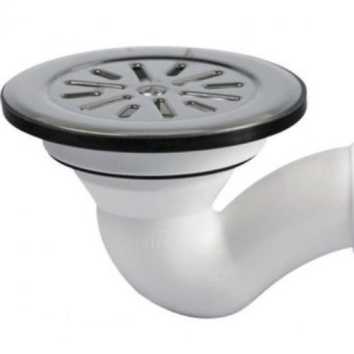 VALVULA FREGADERO PLATILLO 80MM CON REBOSADERO 